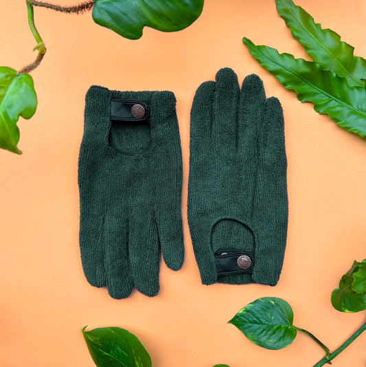 Leaf Cleaning Gloves (Green)