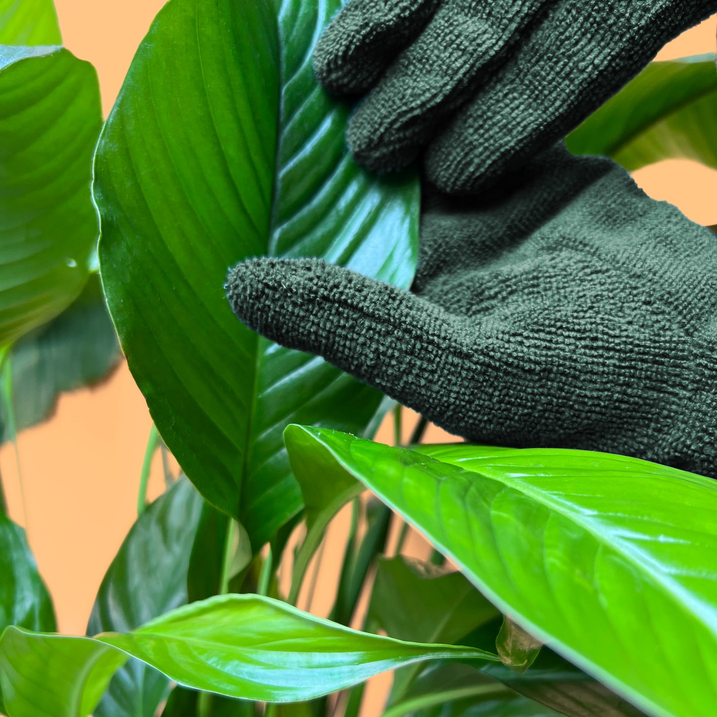 Leaf Cleaning Gloves (Green)